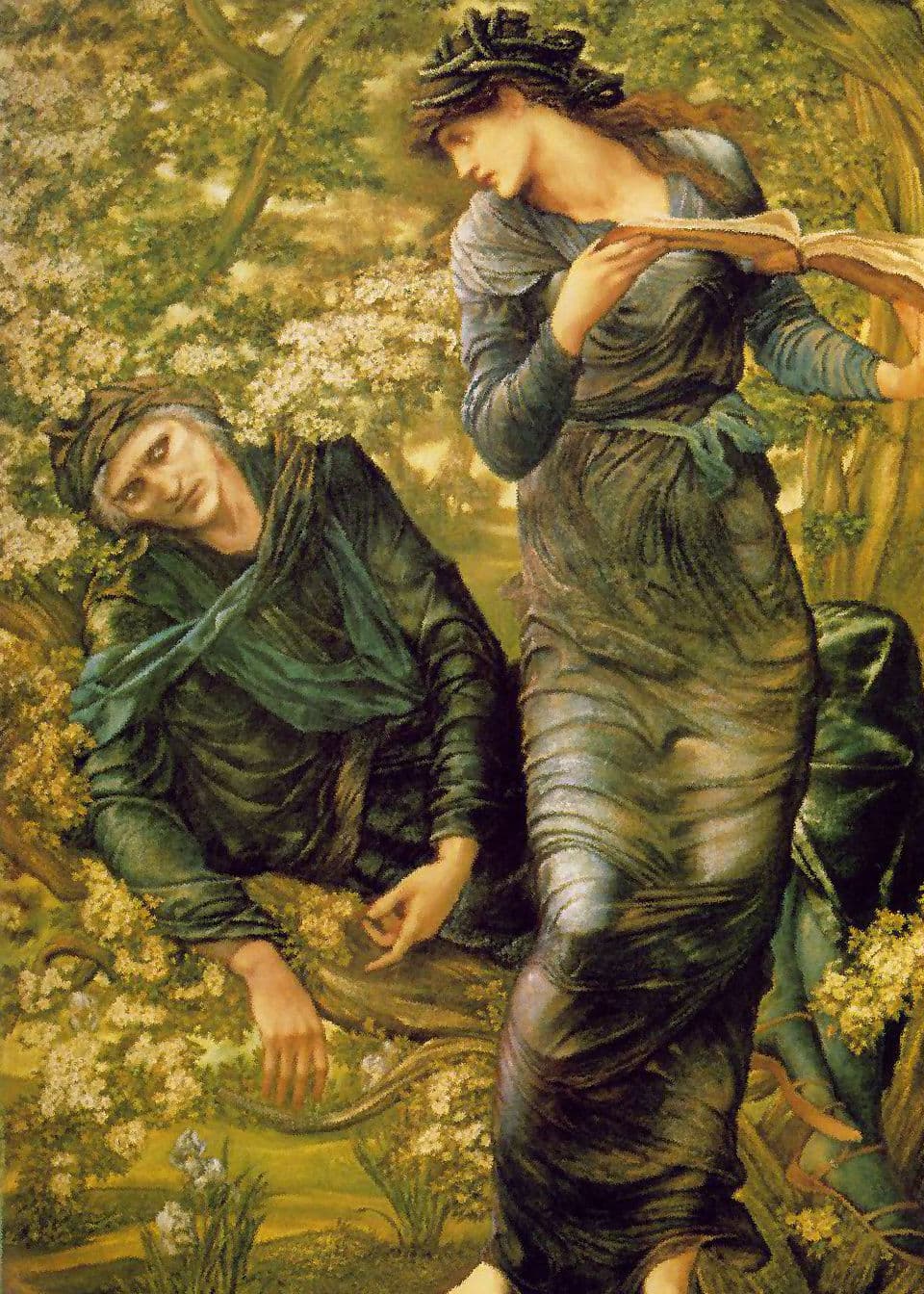 The Beguiling of Merlin by Edward Burne-Jones