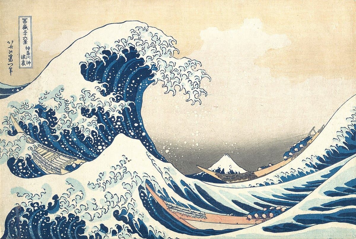 The Great Wave off Kanagawa by Katsushika Hokusai