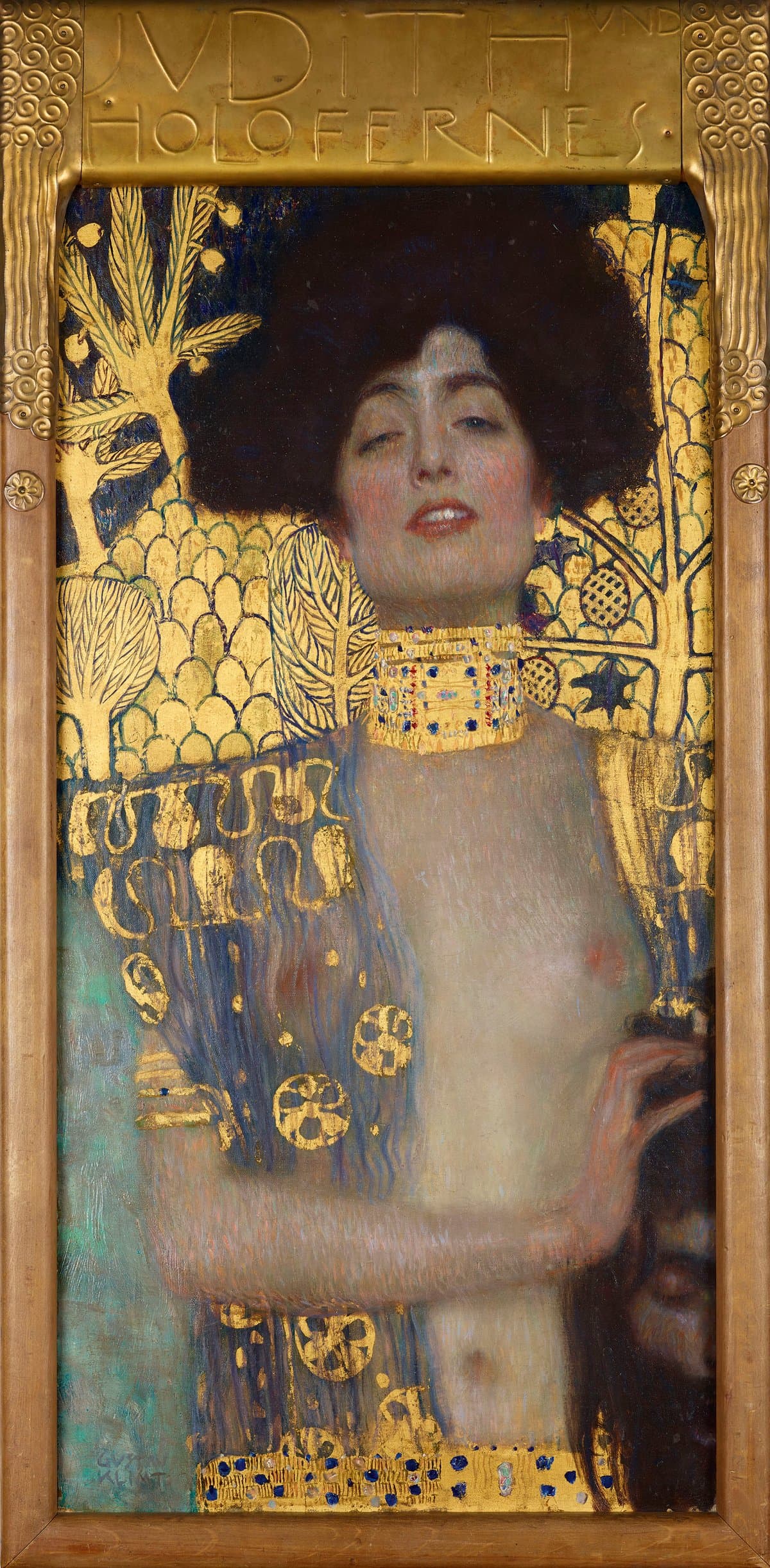 Judith and the Head of Holofernes by Gustav Klimt