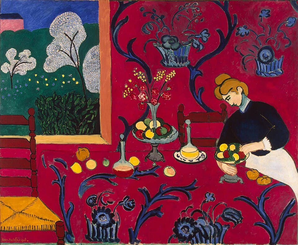 Harmony in Red by Henri Matisse