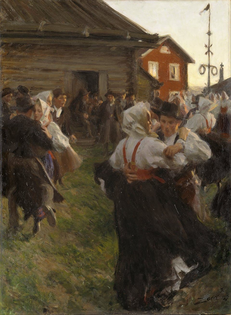 Midsummer Dance by Anders Zorn