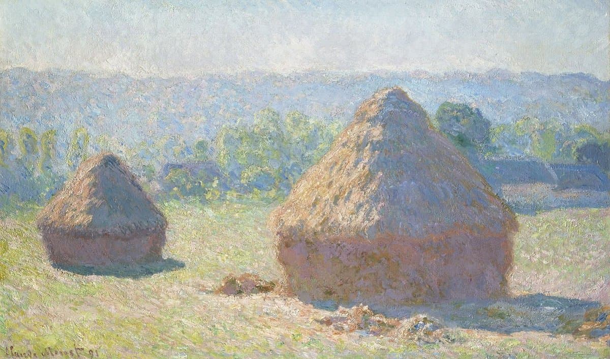 Haystacks (End of Summer) by Claude Monet