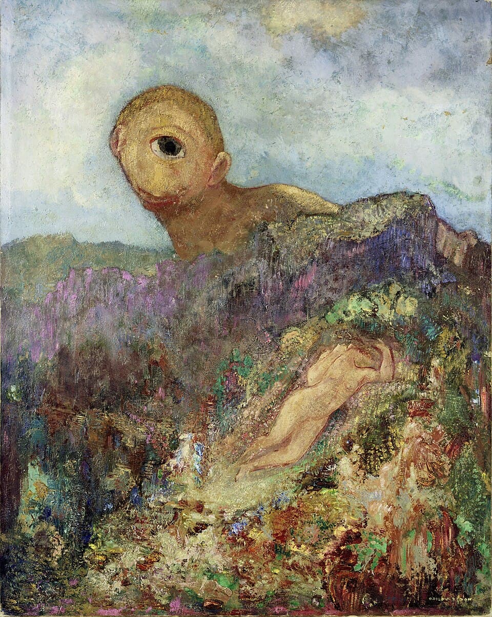 The Cyclops by Odilon Redon