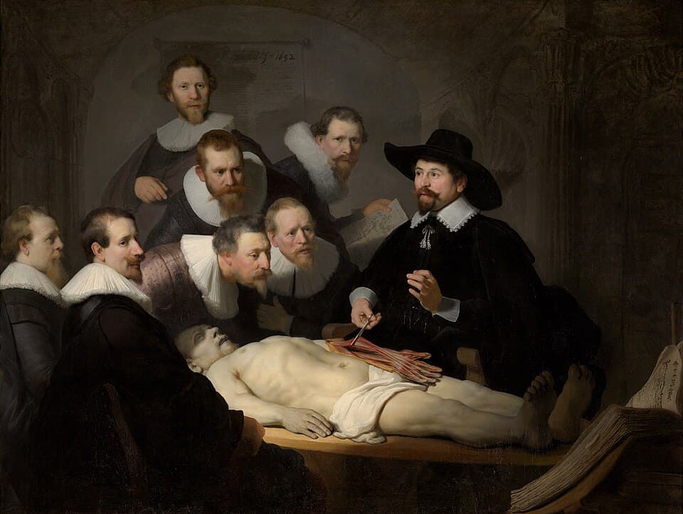 The Anatomy Lesson of Dr. Nicolaes Tulp by Rembrandt van Rijn