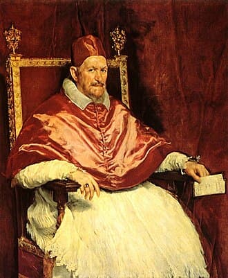 Portrait of Pope Innocent X by Diego Velazquez
